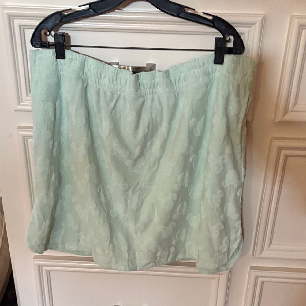 NWT Disney Mint Green Mini Skirt